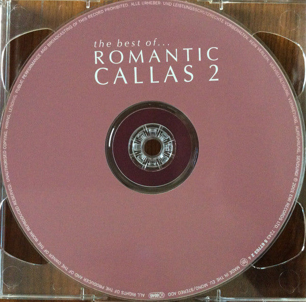 Maria Callas : The Best Of Romantic Callas (2xCD, Comp, Mono)