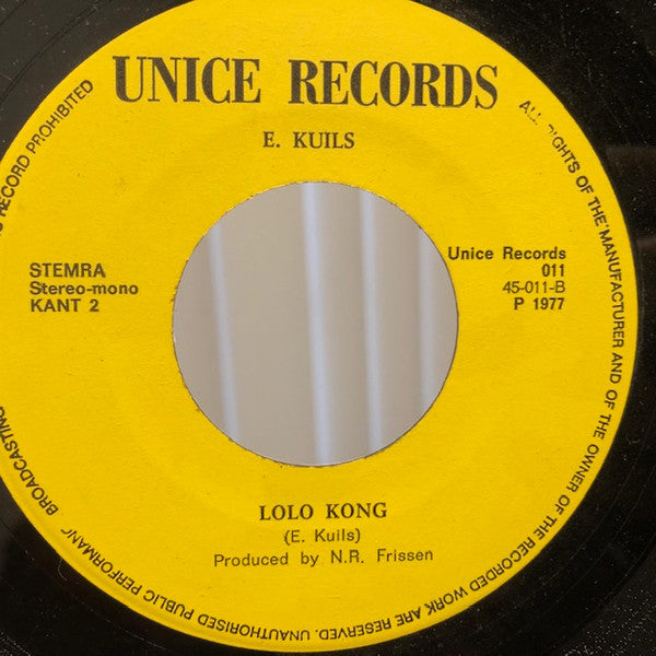 Ewald Kuils : Pé Joe Dé (7")