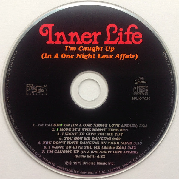 Inner Life : I'm Caught Up (In A One Night Love Affair) (CD, Album, RE)