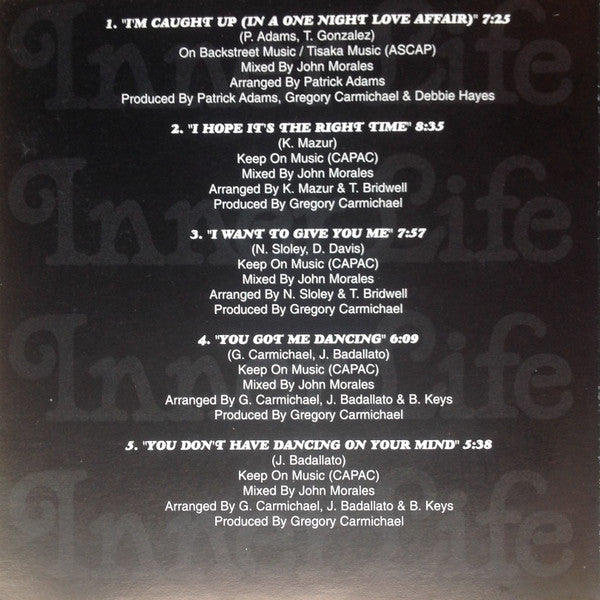 Inner Life : I'm Caught Up (In A One Night Love Affair) (CD, Album, RE)