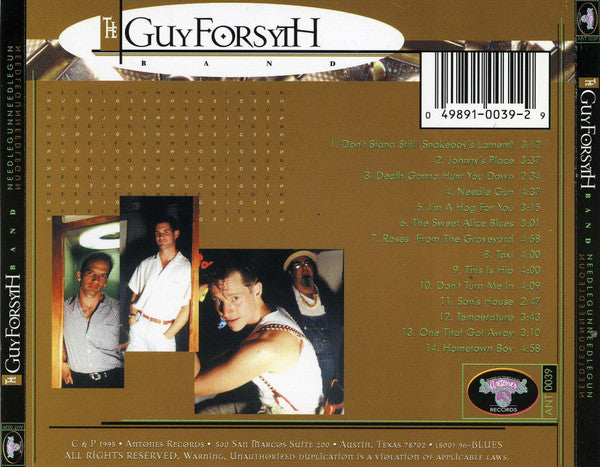 Guy Forsyth Band : Needle Gun  (CD, Album)