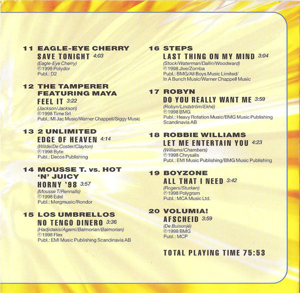 Various : TMF Hitzone 3 (CD, Comp)