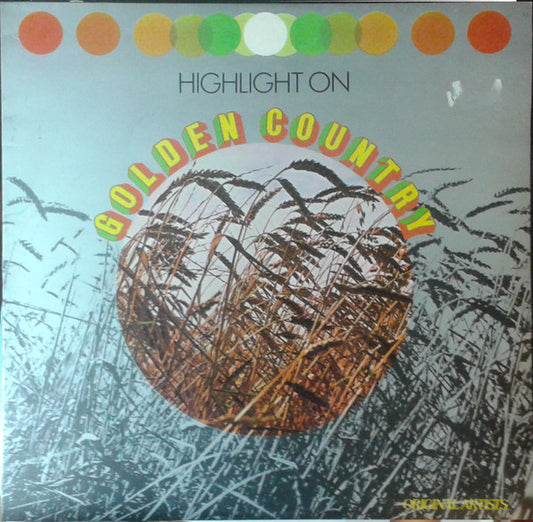 Various : Highlight On Golden Country (LP, Comp)
