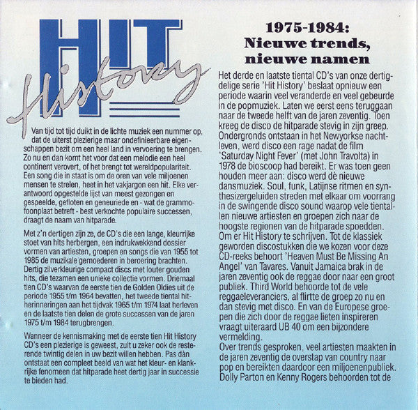 Various : Hit History '82 - Volume 28 (CD, Comp)