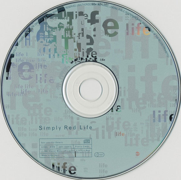Simply Red : Life (CD, Album)