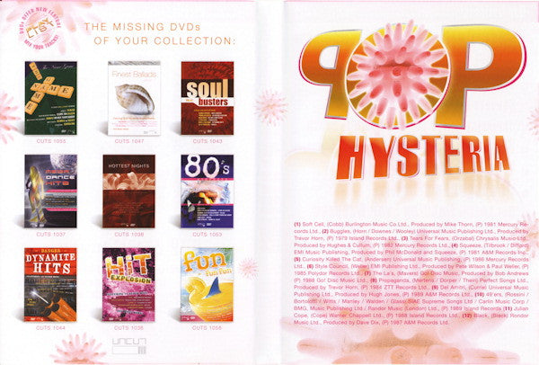 Various : POP Hysteria (DVD-V, Comp, PAL)