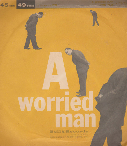 The Lyrics (9) / The Hickories : A Worried Man / Teen Beat (7", Single)
