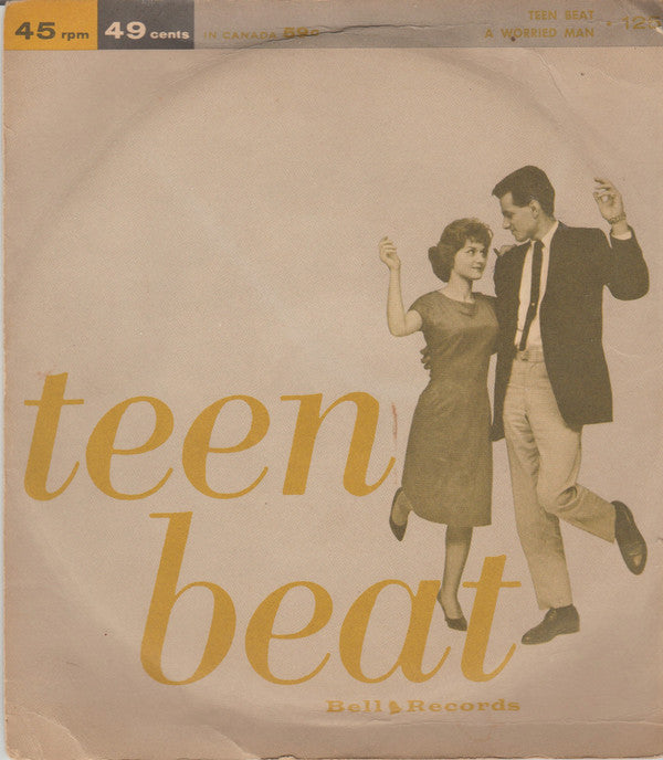 The Lyrics (9) / The Hickories : A Worried Man / Teen Beat (7", Single)
