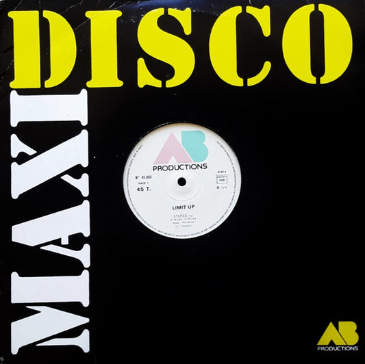 Limit Up : Stereo / Disco City (12", Maxi)
