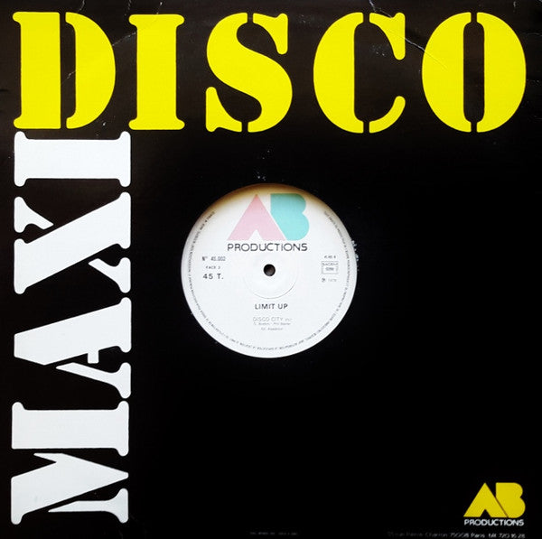 Limit Up : Stereo / Disco City (12", Maxi)