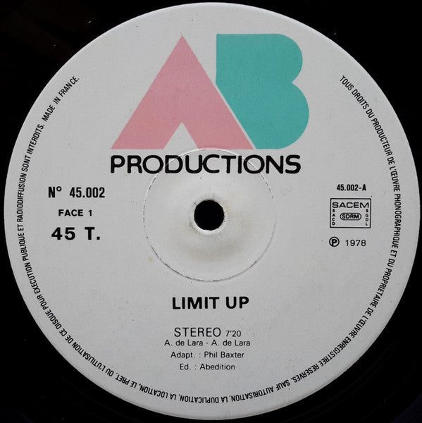 Limit Up : Stereo / Disco City (12", Maxi)