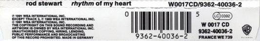 Rod Stewart : Rhythm Of My Heart (CD, Single)