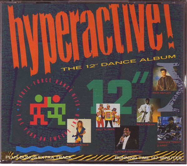 Various : Hyperactive! The 12" Dance Album (2xCD, Comp)