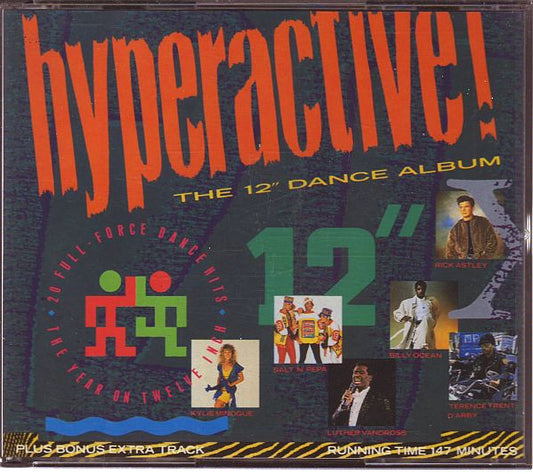 Various : Hyperactive! The 12" Dance Album (2xCD, Comp)