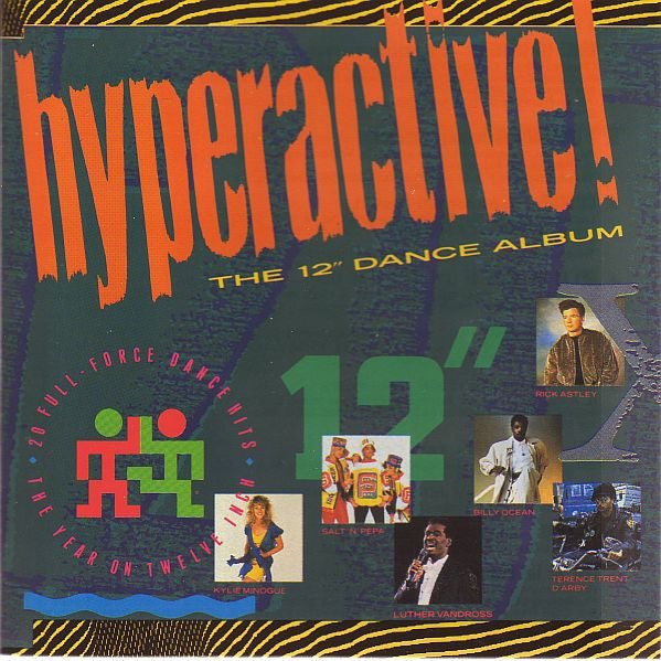 Various : Hyperactive! The 12" Dance Album (2xCD, Comp)