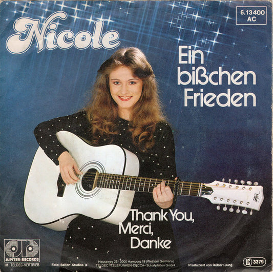 Nicole (2) : Ein Bißchen Frieden (7", Single)