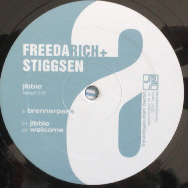 Freedarich & Stiggsen : Jibbie (12")