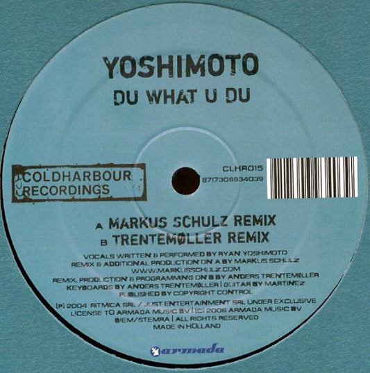 Yoshimoto (2) : Du What U Du (12")