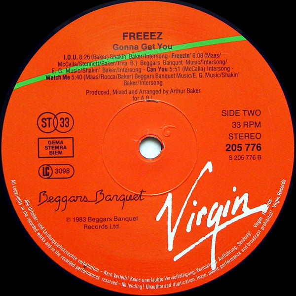 Freeez : Gonna Get You (LP, Album)