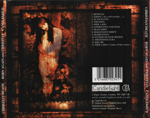 Christian Death : Born Again Anti Christian (CD, Album)