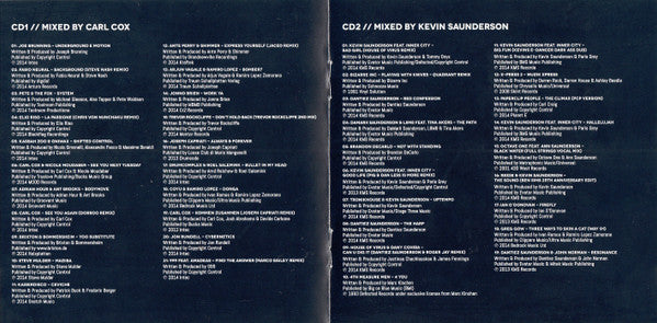 Carl Cox • Kevin Saunderson • MYNC Project : Space Ibiza (25 Anniversary) (3xCD, Mixed)