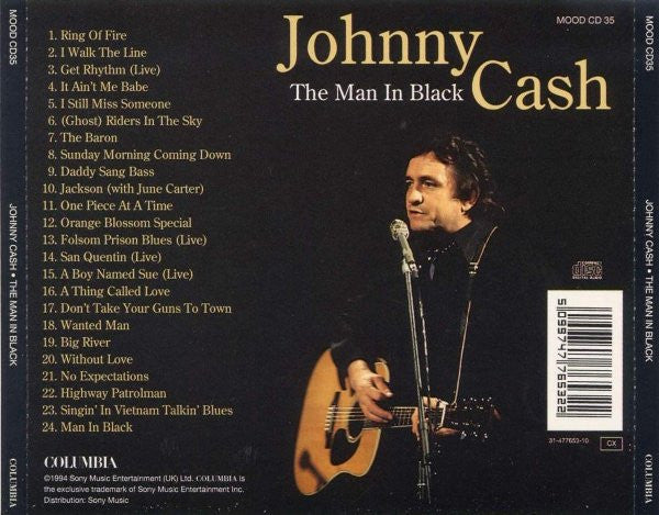 Johnny Cash : The Man In Black (The Definitive Collection) (CD, Comp)