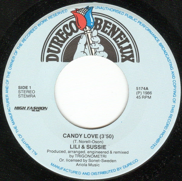 Lili & Sussie : Candy Love (7")