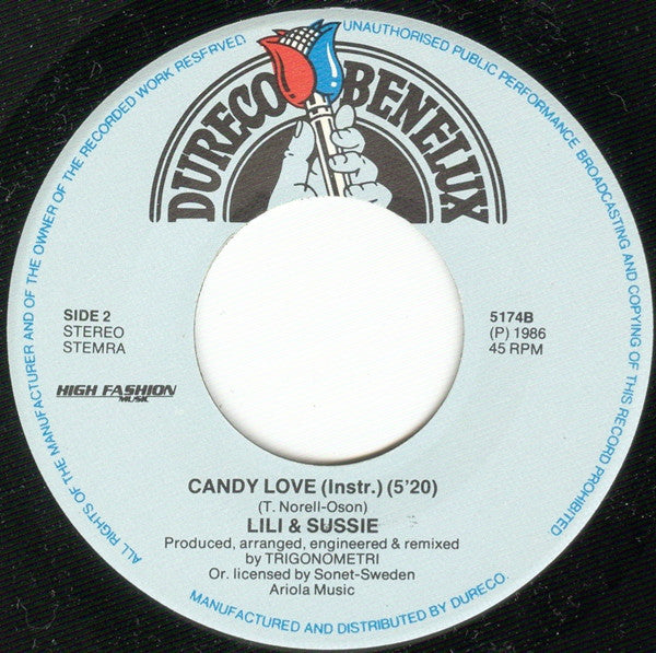 Lili & Sussie : Candy Love (7")