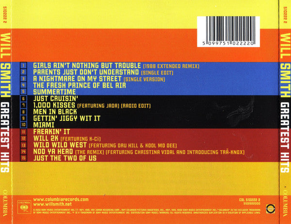 Will Smith : Greatest Hits (CD, Comp)