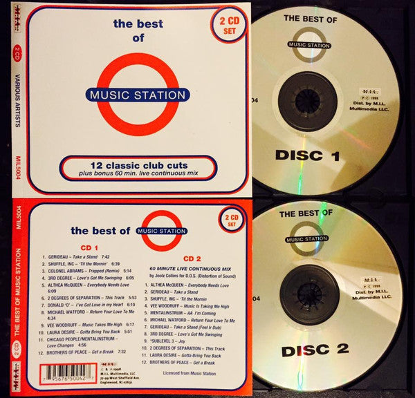 Various : The Best Of Music Station (CD, Comp + CD, Mixed)