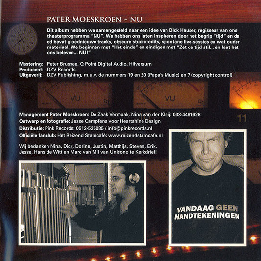Pater Moeskroen : Nu (CD, Album)