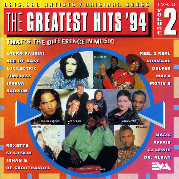 Various : The Greatest Hits '94 Volume 2 (CD, Comp)