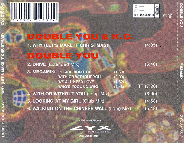 Double You : Why (Let's Make It Christmas) / Megamix (CD, Single)