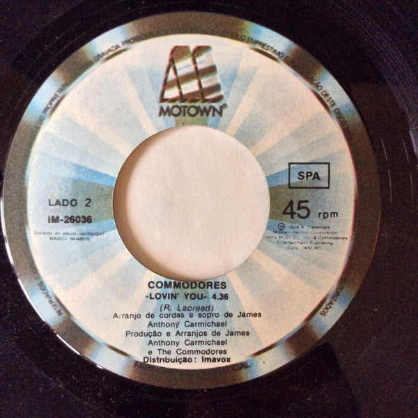 Commodores : Oh No (7", Single)