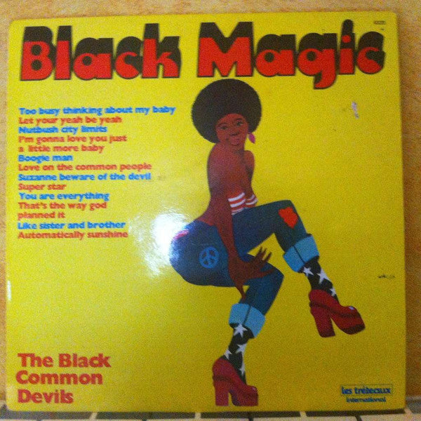 The Black Common Devils : Black Magic (LP, Mono)