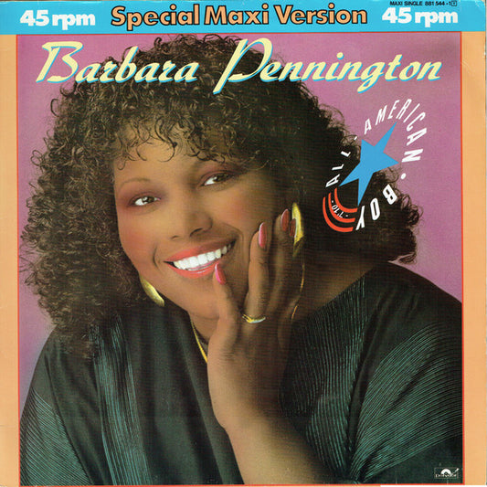 Barbara Pennington : All American Boy (12", Maxi)