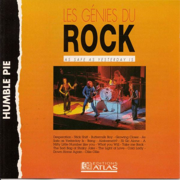 Humble Pie : As Safe As Yesterday Is (CD, Album, RE, RM)