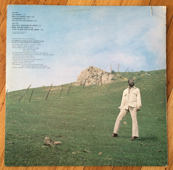 Curtis Mayfield : Roots (LP, Album, Gat)
