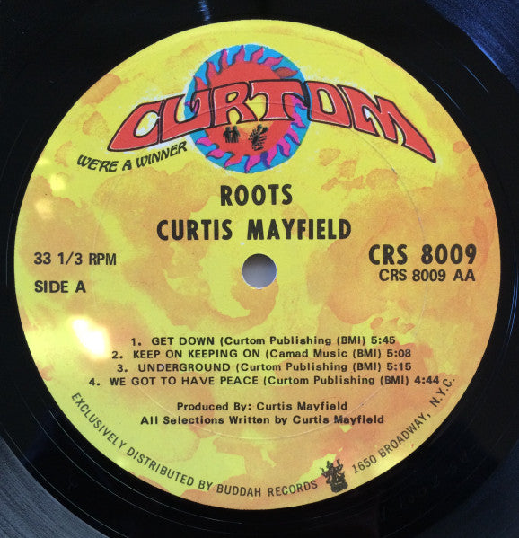 Curtis Mayfield : Roots (LP, Album, Gat)