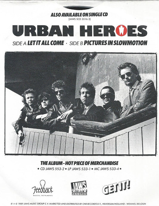 Urban Heroes : Let It All Come (7", Single)
