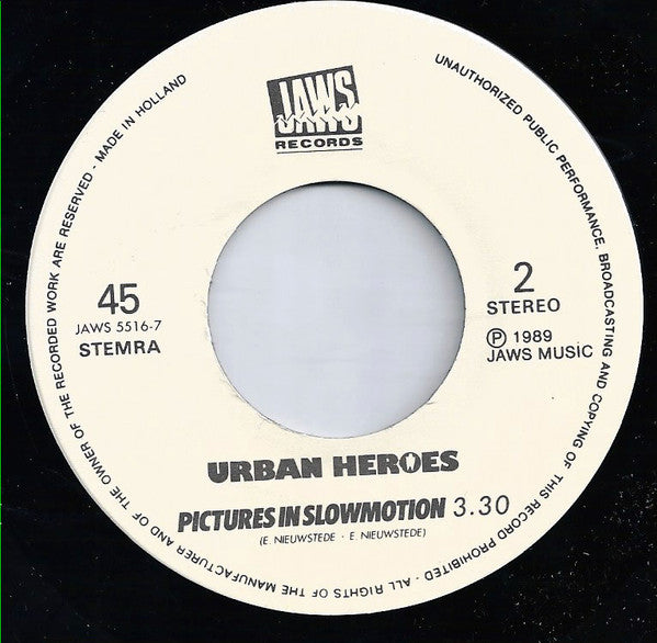 Urban Heroes : Let It All Come (7", Single)