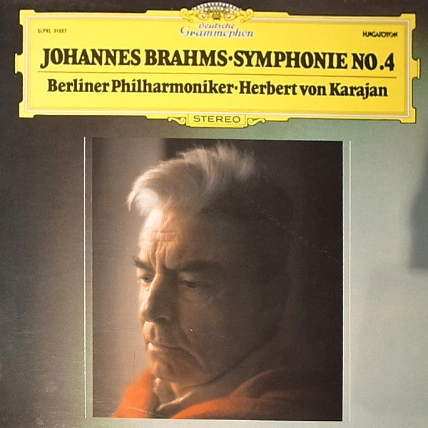 Johannes Brahms / Herbert von Karajan / Berliner Philharmoniker : Brahms: Symphony No. 4 (LP, Album)