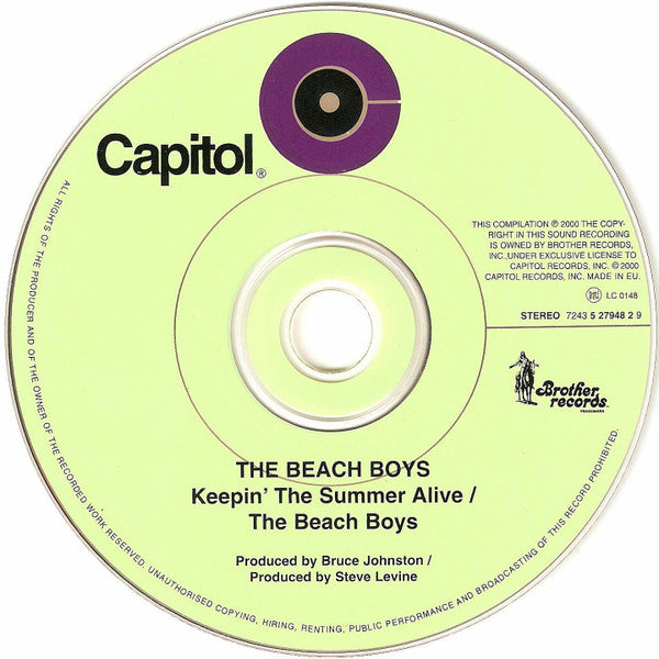 The Beach Boys : Keepin' The Summer Alive / The Beach Boys (CD, Comp, RM)