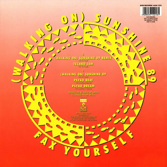 Fax Yourself : (Walking On) Sunshine 89 (The Remix) (12")