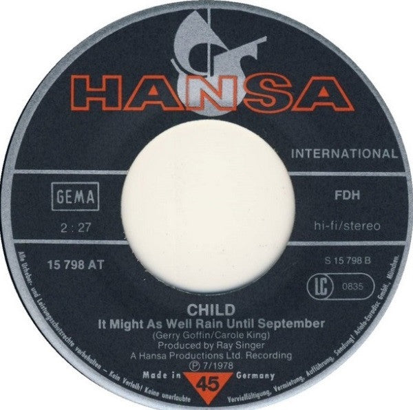Child (2) : It's Only Make Believe (7", Single)