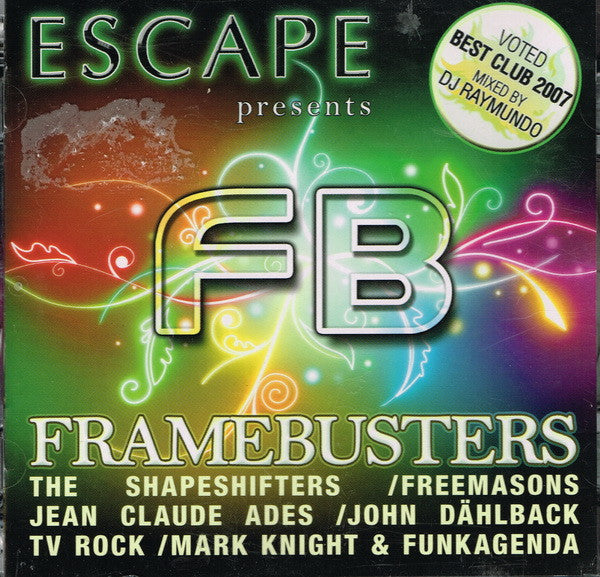 Various : Escape Presents Framebusters (CD, Comp, Mixed)