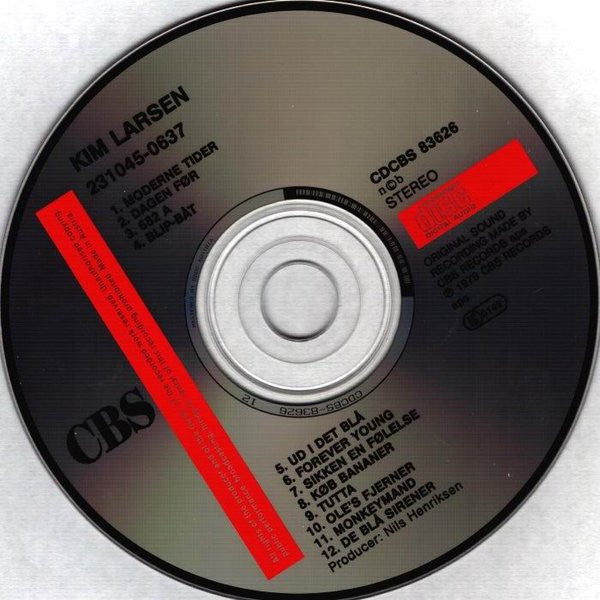 Kim Larsen : 231045-0637 (CD, Album, RE, DAD)