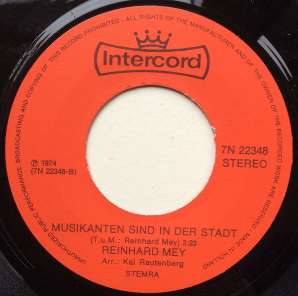 Reinhard Mey : Gute Nacht Freunde (7", Single)