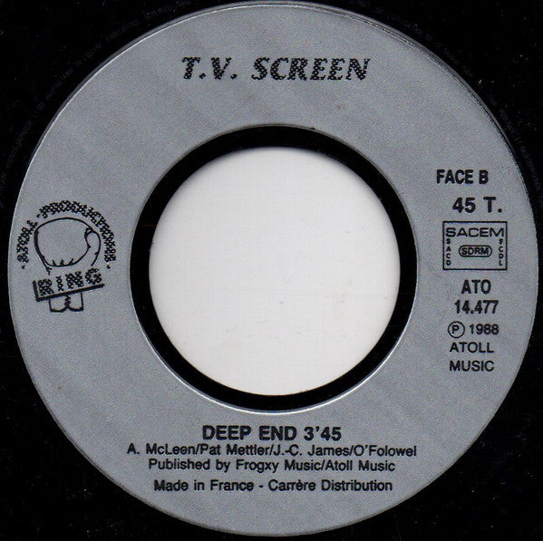 T.V. Screen : What News Today ? (7", Single)