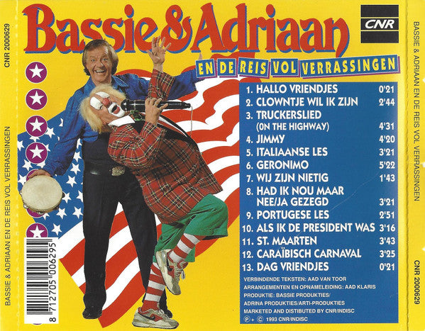 Bassie & Adriaan : En De Reis Vol Verrassingen (CD, Album)